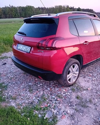 Peugeot 2008 cena 41500 przebieg: 108000, rok produkcji 2018 z Kórnik małe 92